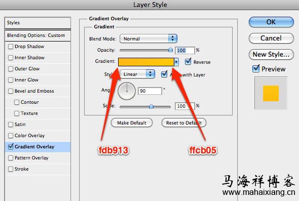 使用Photoshop制作简洁大气的网站页面的具体步骤-马海祥博客